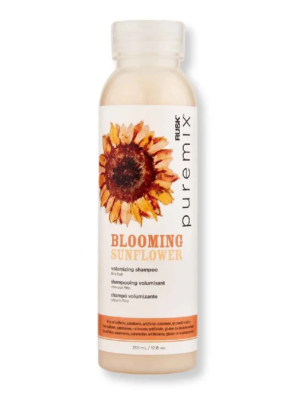 Rusk Puremix Blooming Sunflower Volumizing Shampoo 12 oz