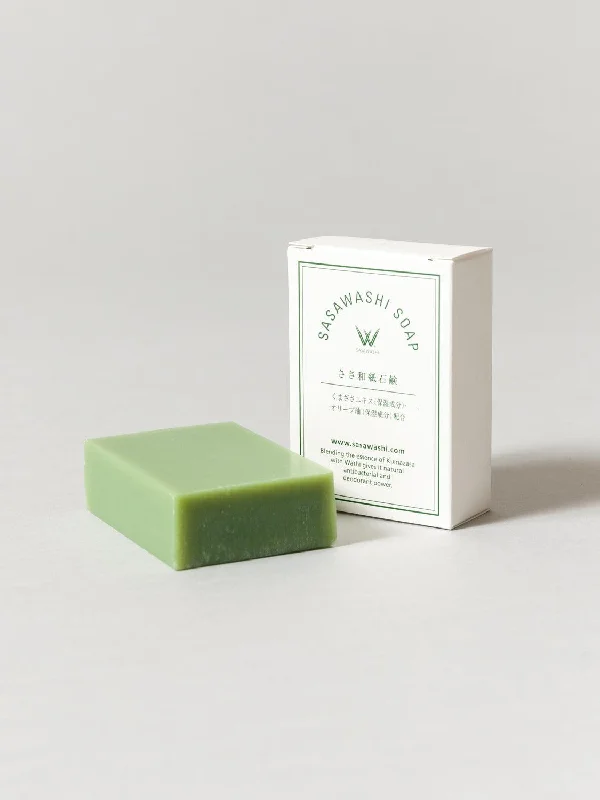 Sasawashi Bamboo & Olive Oil Soap