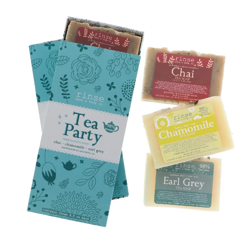 Tea Party Soap Box (3 bars)