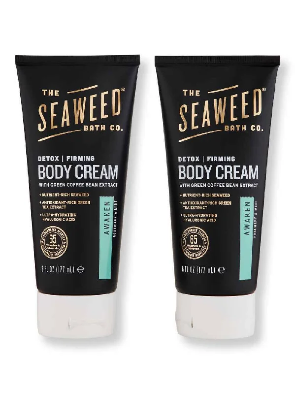 The Seaweed Bath Co. Firming Detox Cream Awaken 2 Ct 6 oz