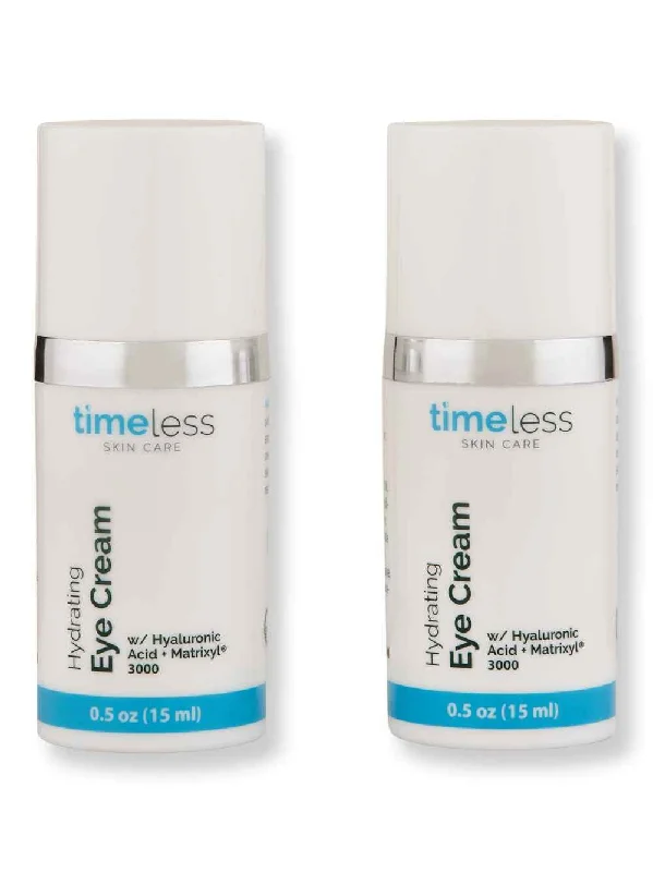 Timeless Skin Care Hydrating Hyaluronic Acid Eye Cream 2 Ct 0.5 oz